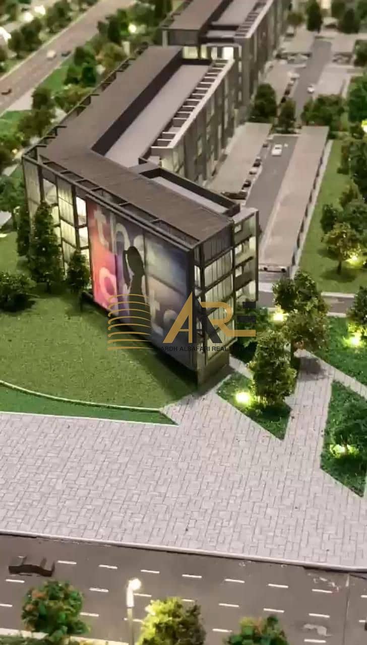 Luxurious 3bhk apartment with Big Balcony, Garden views in Aljada Gated camunity