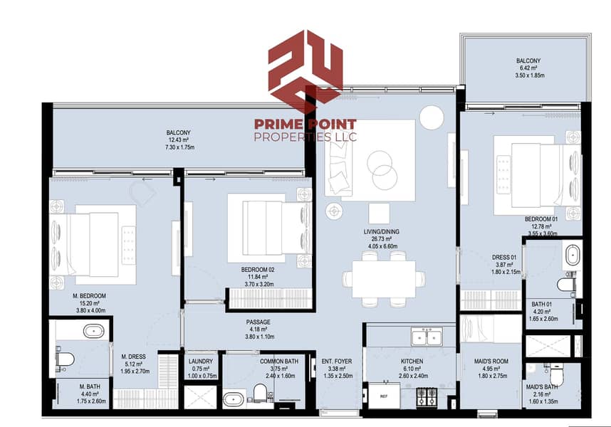 3BR + Maid | Main Road View | Aura Prestige DSO | Q1 2027 - Image 2