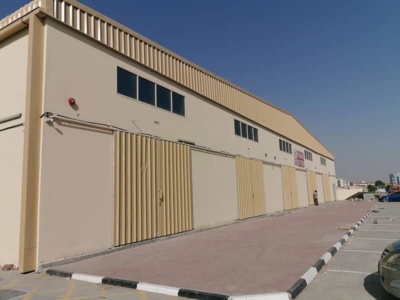 BRAND NEW WAREHOUSES AVAILABLE FOR RENT IN INDUSTRIAL 1 AJMAN