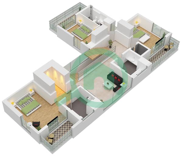 Type E Unit 5BR First Floor Type E Unit 5BR First Floor