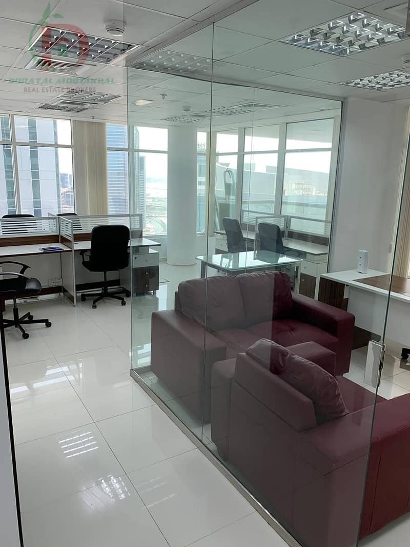 Furnished OFFICE  in Clover Bay