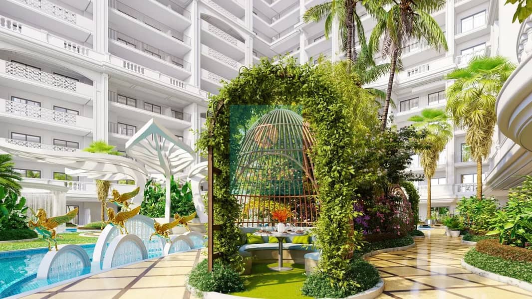 Studio apartment with balcony at Vincitore Aqua Dimore – Dubai Science Park - Image 9