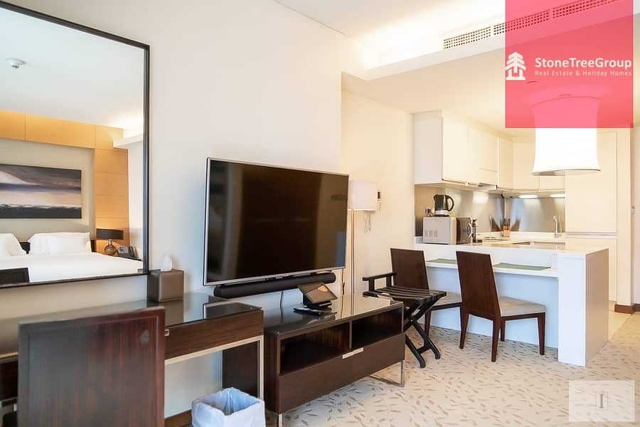 Available Now! Luxury Studio in The Address Dubai Mall