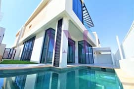 Beach Front Villa | Private Pool | 4BR+Maid Room