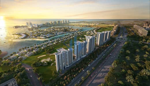2 Slaapkamers Appartement te Koop in Al Hamra Village, Ras Al Khaimah - 1. Aerial Evening. jpg 2 Slaapkamers Appartement te Koop in Al Hamra Village, Ras Al Khaimah - 1. Aerial Evening. jpg