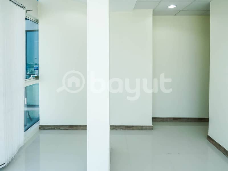 Huge Offices for Rent in a Prime Location in Mazyad Mall
