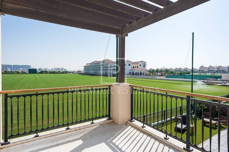 Superb 4BR Villa with open polo field views