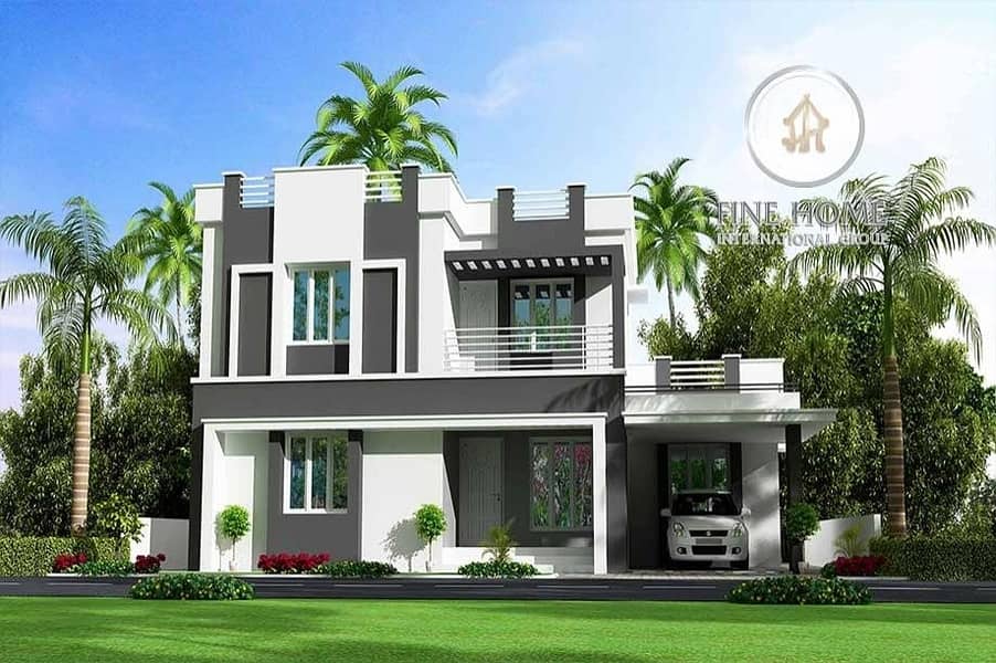 5 BR Villa in Al Zafarana area_Abu Dhabi 5 BR Villa in Al Zafarana area_Abu Dhabi
