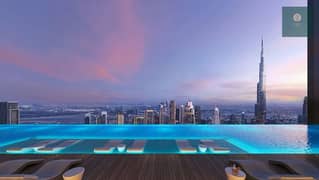 شقة في برج ترامب،شارع الشيخ زايد 1 غرفة 2972510 درهم - 13865336