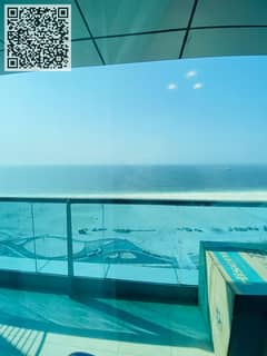 2BHK FOR RENT AJMAN CORNICH TOWER FULL SEA VIEW WITH PARKING
