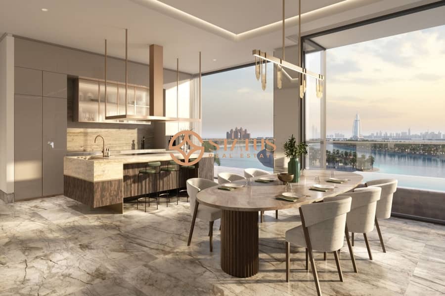 2BR Penthouse | Full Sea View | Unfurnished - Image 7