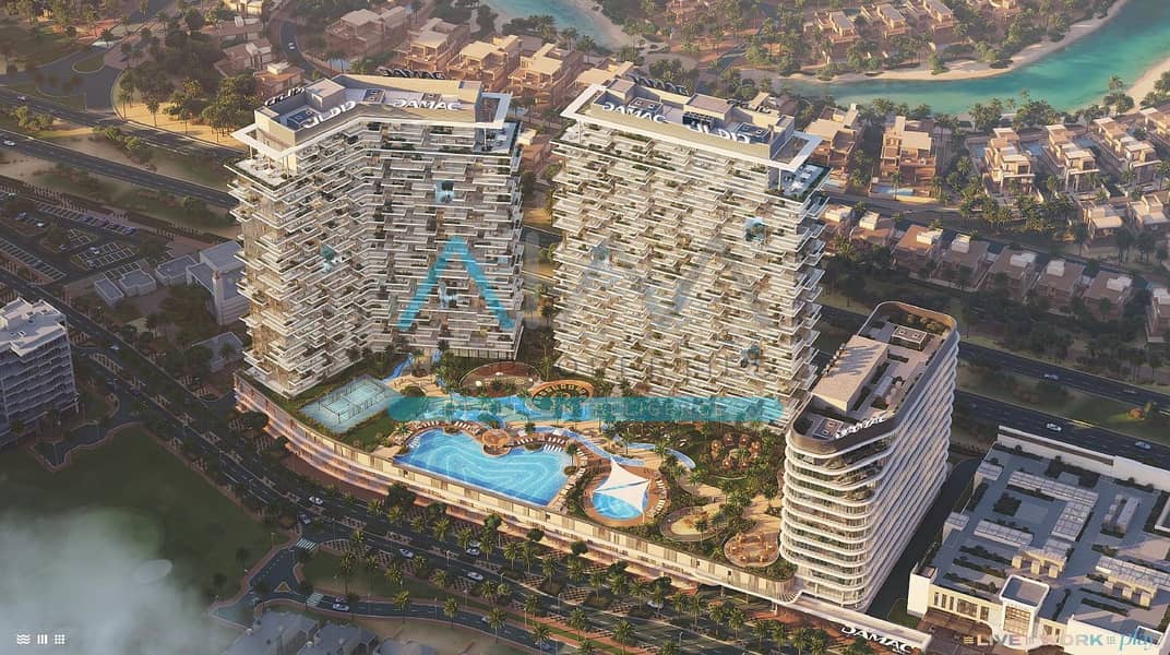 DAMAC DISTRICT HOT OFFER 4% DLD DISCOUNT BUYR 1BR/STUDY/STORE GOLF VIEW APARTMENT