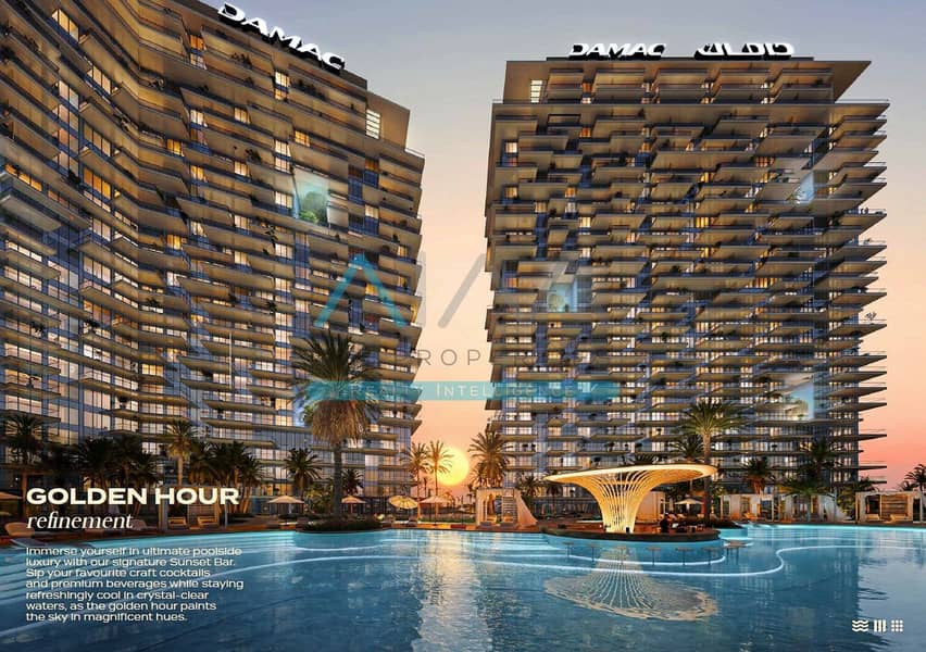 DAMAC DISTRICT HOT OFFER 4% DLD DISCOUNT BUYR 1BR/STUDY/STORE GOLF VIEW APARTMENT - Image 9