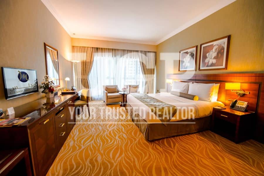 شقة فندقية في منطقة النادي السياحي 2 غرف 130000 درهم - 4346544