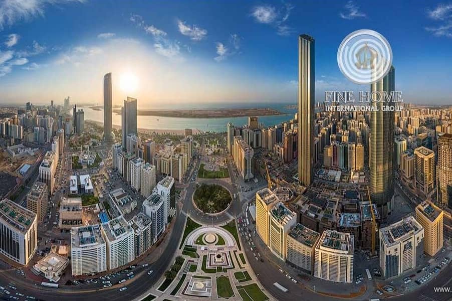 Modern 1BR. Apartment in Danet Abu Dhabi