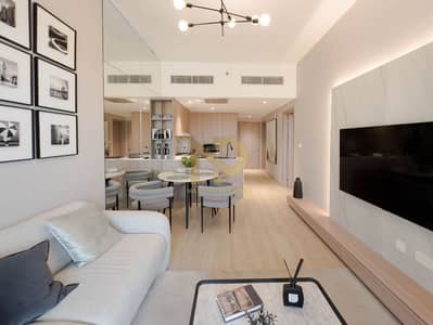 1 Schlafzimmer Wohnung zum zum Verkauf in Jumeirah Village Triangle (JVT), Dubai - living area 2. jpg