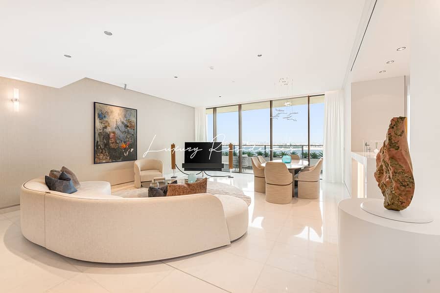 Best Price Palm View 2BR | Furnished | Upgraded