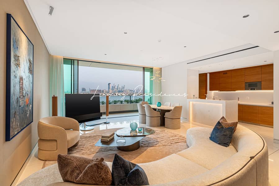 Best Price Palm View 2BR | Furnished | Upgraded