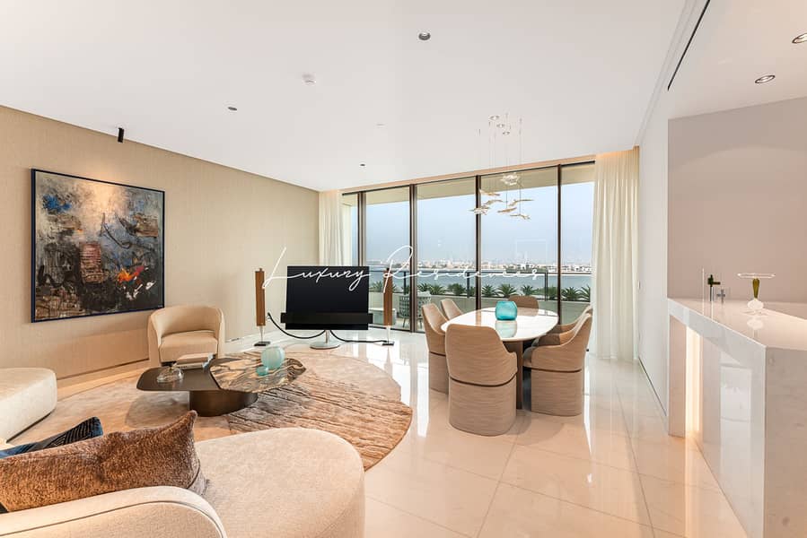 Best Price Palm View 2BR | Furnished | Upgraded