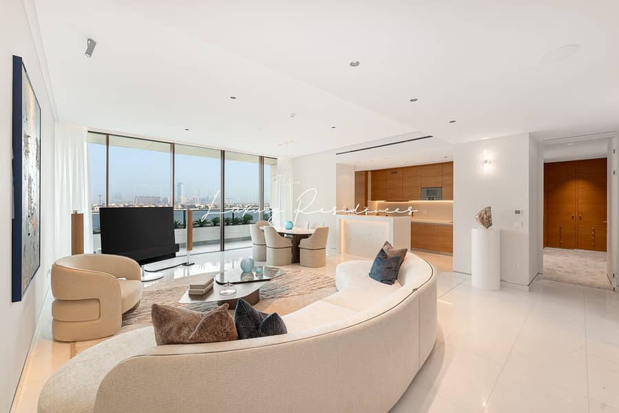 Best Price Palm View 2BR | Furnished | Upgraded