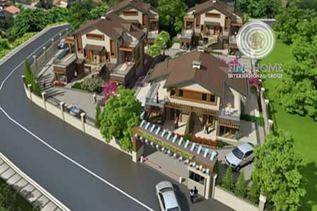 Main St 5 Villas Compound in Shakhbout city Main St 5 Villas Compound in Shakhbout city