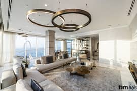 بنتهاوس في أبراج البطين،جميرا بيتش ريزيدنس 5 غرف 23900000 درهم - 13882938