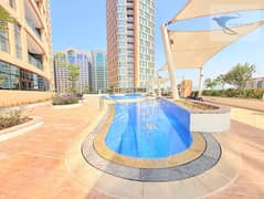 شقة في كورنيش الخالدية،الخالدية 3 غرف 155000 درهم - 13808103