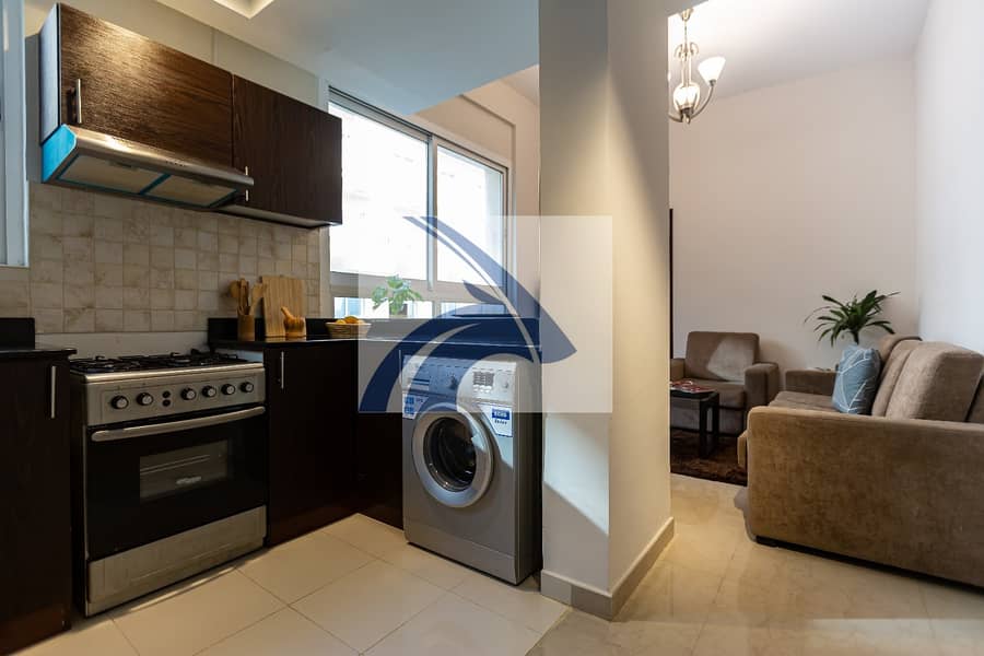 5 *12 Cheques | No Agency Commission | Direct From Owner | Luxurious STUDIO | Fully Furnished & Serviced | AED 3250