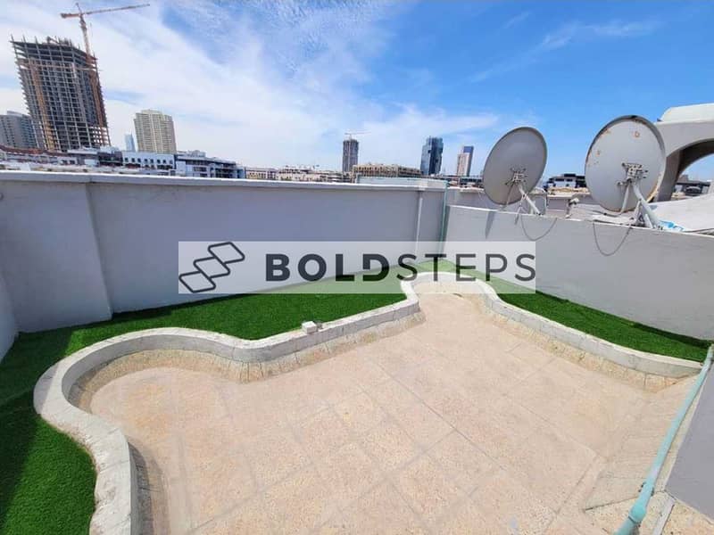 Brand new | fully furnished | rooftop |1 payment