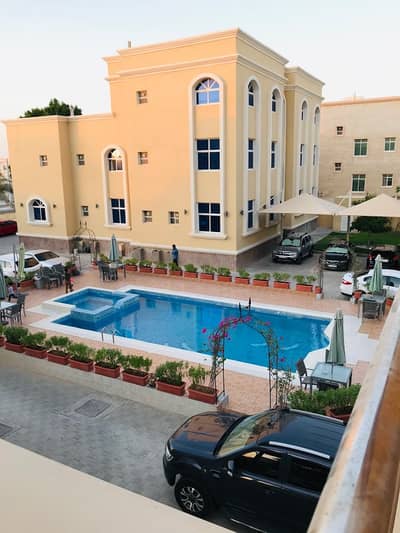 Studio for Rent in Shakhbout City (Khalifa City B), Abu Dhabi - Luxury Studio Aprt,With Swimming Pool Available In Villa For Rent At KHALIFA B. Studio for Rent in Shakhbout City (Khalifa City B), Abu Dhabi - Luxury Studio Aprt,With Swimming Pool Available In Villa For Rent At KHALIFA B.
