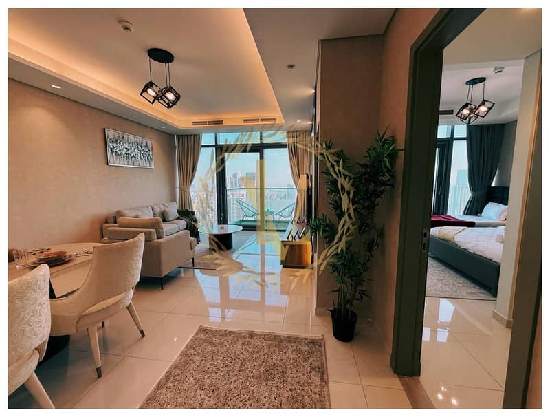 55th Floor Luxury Apartment with Burj View & Infinity Pool in Paramount Midtown Hotel - Image 9