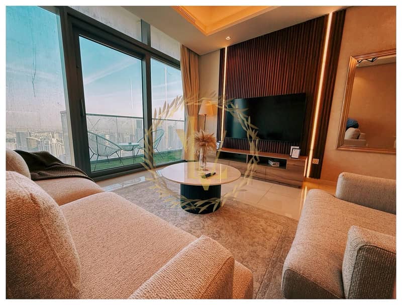 55th Floor Luxury Apartment with Burj View & Infinity Pool in Paramount Midtown Hotel - Image 25