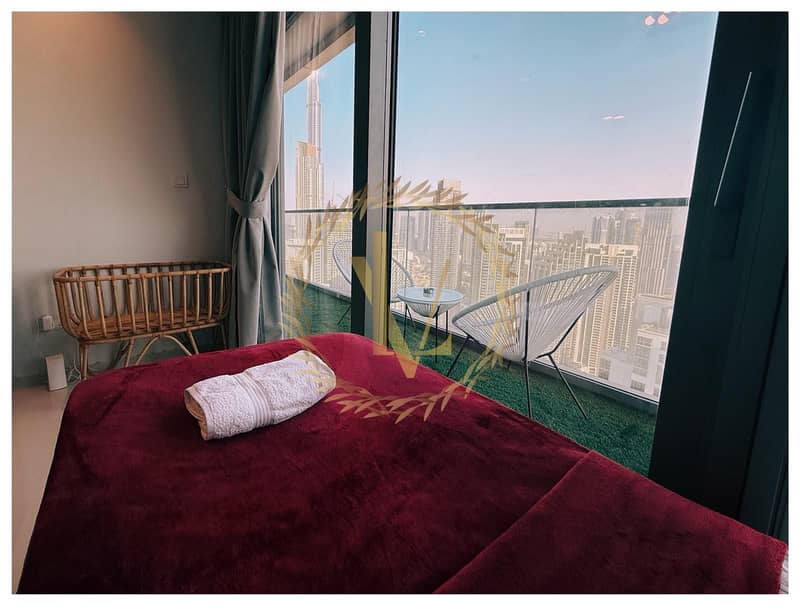 55th Floor Luxury Apartment with Burj View & Infinity Pool in Paramount Midtown Hotel - Image 13