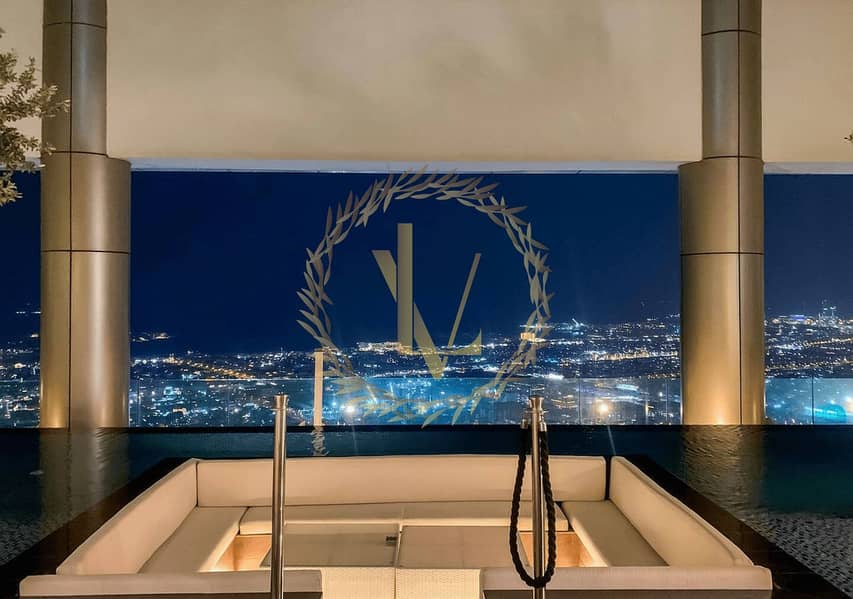 55th Floor Luxury Apartment with Burj View & Infinity Pool in Paramount Midtown Hotel - Image 20