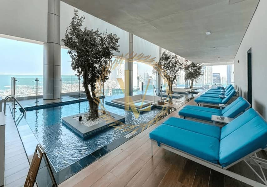 55th Floor Luxury Apartment with Burj View & Infinity Pool in Paramount Midtown Hotel - Image 21