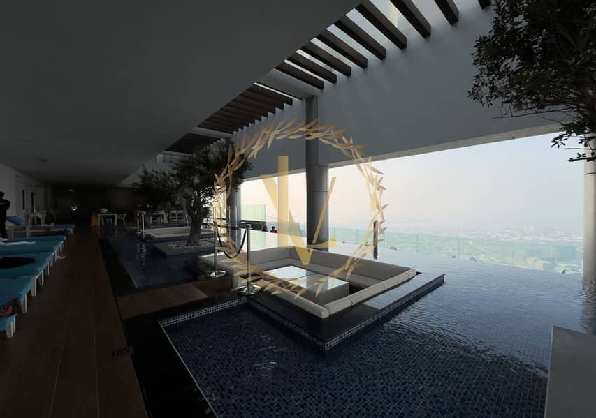 55th Floor Luxury Apartment with Burj View & Infinity Pool in Paramount Midtown Hotel - Image 28