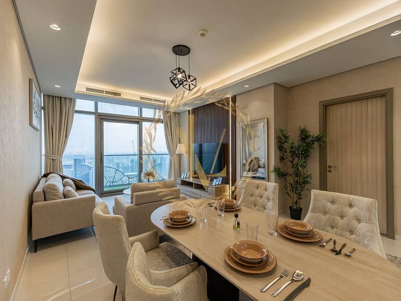 55th Floor Luxury Apartment with Burj View & Infinity Pool in Paramount Midtown Hotel - Image 45