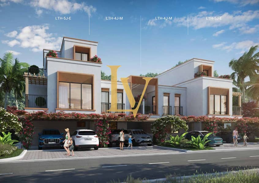 Facing Park | 4 Beds | Single Row | Handover Q3/2026