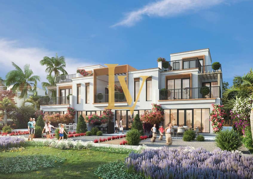 Greek Waterfront Living | 4 Beds | Single Row | Handover Q3/2026