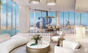 شقة في برج بالم بيتش 2،أبراج بالم بيتش،نخلة جميرا 3 غرف 9500000 درهم - 13894149