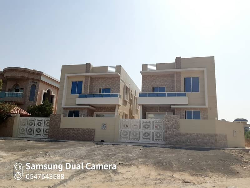 Villa for sale in Ajman Muwaihat freehold area for all nationalities citizens and residents