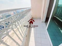 BALCONY WARDROBES 2BHK NEAR DUBAI BORDER•READ TO MOVE•CLOSE SAHARA CENTER