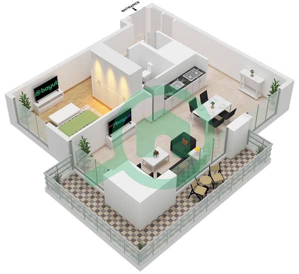 Type 5 Unit 07 Floor 19-21,23-24