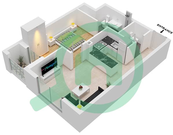 Type 1B03E Floor 4 Type 1B03E Floor 4