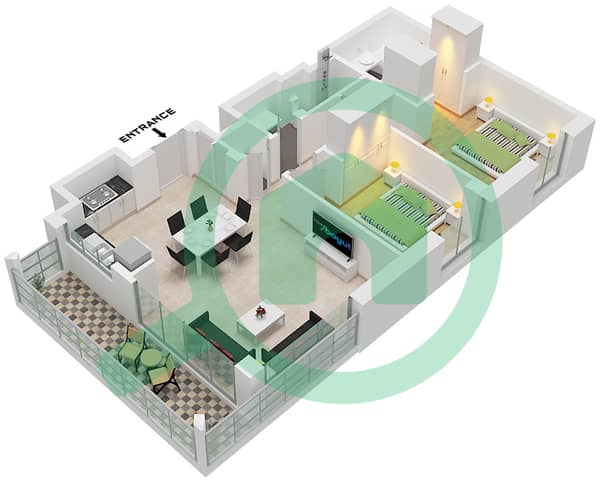 Unit 3 Floor 2-6 Unit 3 Floor 2-6