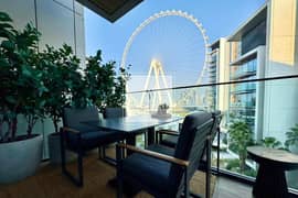 Spacious Layout | Furnished | Ain Dubai View