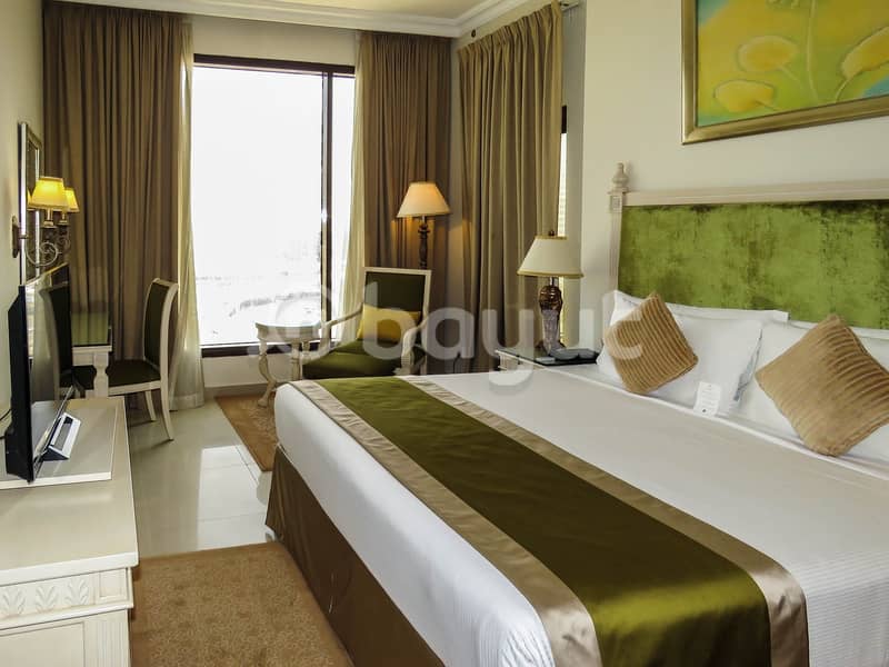 2 BR Hotel Apartment City View with complimentary DEWA
