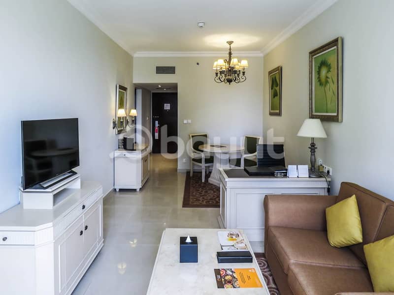 Fully Furnished & Serviced One Bedroom Apartment City View