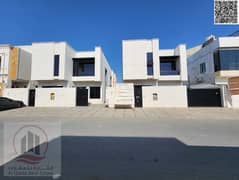 فيلا للبيع بعجمان منطقة الياسمين– قريبة من شارع الشيخ محمد بن زايد طابقين ،جاهزة للسكن أو فرصة للاستثمار تشطيب مودرن الترا سوبرلوكس