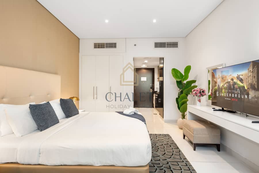 Fully Furnished Studio for Monthly Rent | Cour Jardin – Business Bay - Image 8